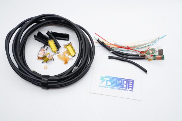 內建光纖模組的CC線長什麼樣?拆解Facebook Oculus VR專用線揭曉 內建光纖模組的CC線長什麼樣?拆解Facebook Oculus VR專用線揭曉