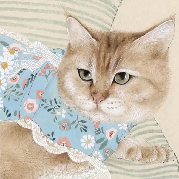 中國傳統繪畫:張雲老師筆下的貓,乖巧伶俐,討人喜歡 中國傳統繪畫:張雲老師筆下的貓,乖巧伶俐,討人喜歡