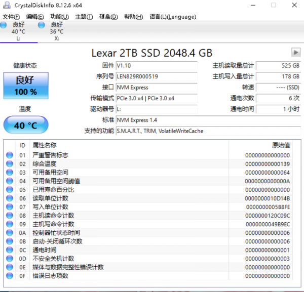 不將就，一次升級個夠--雷克沙NM620 2TB M.2 NVMe SSD固態硬碟升級記