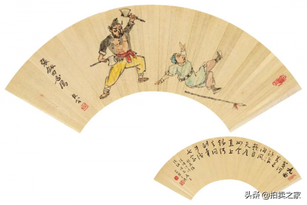 齊白石張大千李可染等人的小品賞析