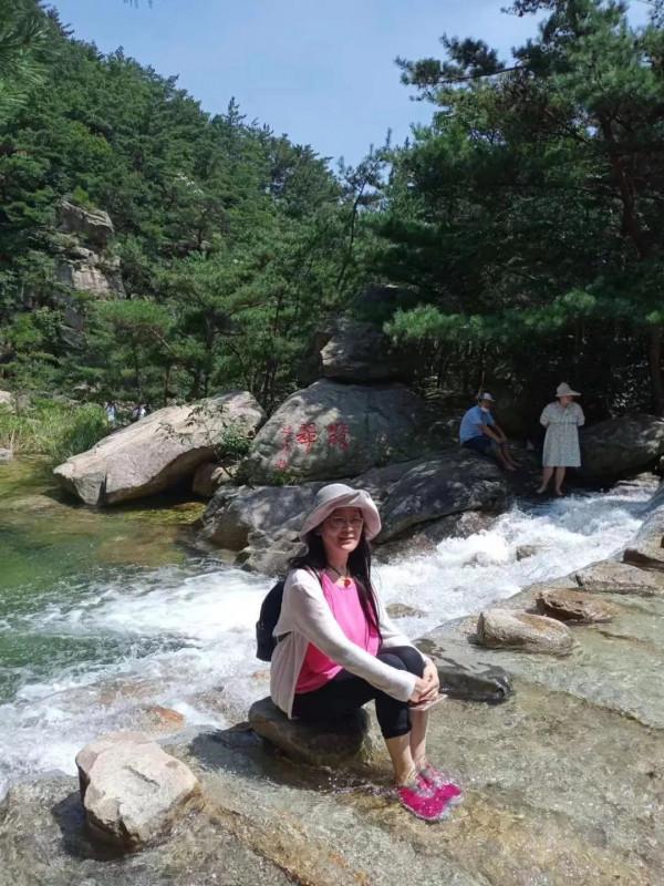 網紅打卡地“江北九寨溝”昆嵛山無染寺景區