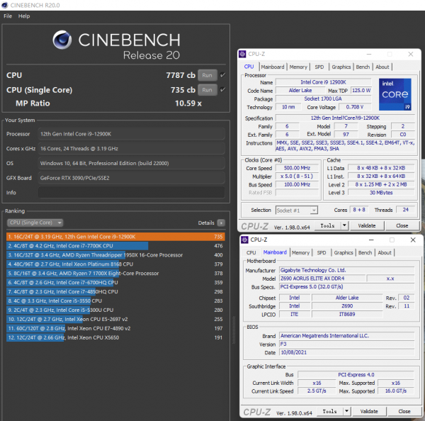 屠榜和大小狗，還有想知道什麼？十二代酷睿新平臺首發