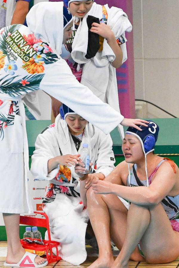 全運會｜女子水球半決賽：湖南隊晉級決賽