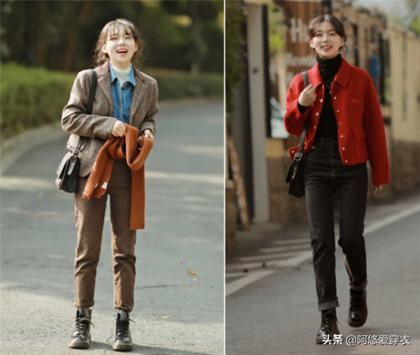 想把&OpenCurlyDoubleQuote;煙管褲&rdquo;穿得洋氣又顯瘦，最終還得靠馬丁靴，特適合小個子