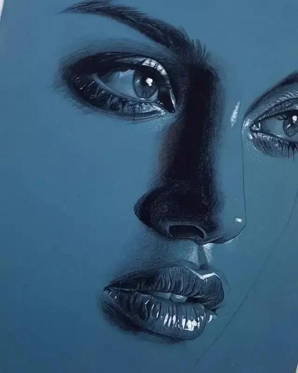 素描功底+高光的運用