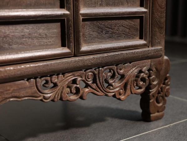 文人空間——身心安頓之所「 格物 • 鐵力 四門櫃 」