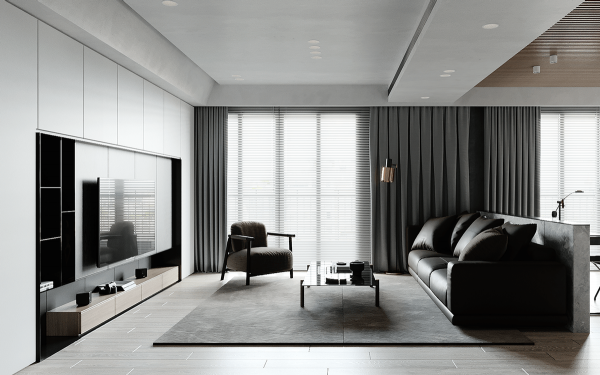 日本家庭青睞半牆電視牆，抬高2m能多2大功能區，值得國內借鑑