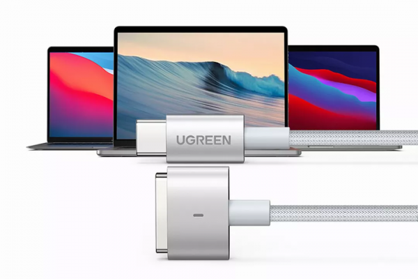 精編工藝85W快充，綠聯釋出Macbook MagSafe2磁吸充電線