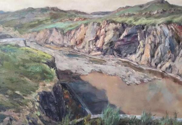 油畫家胡永斌作品