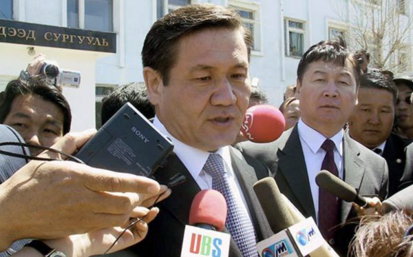唯一流亡海外的蒙古國總統