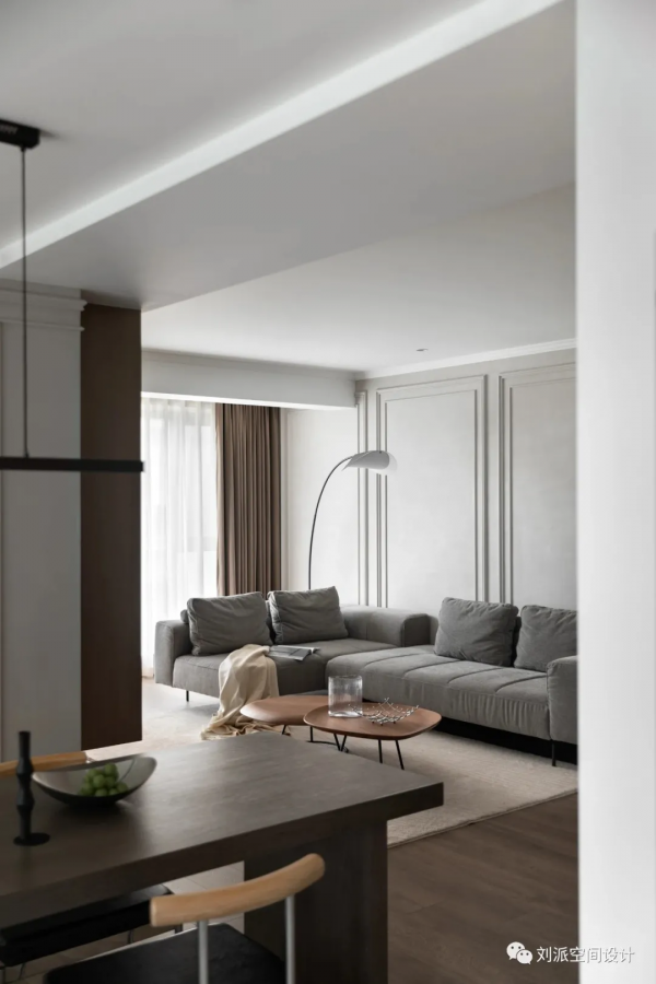 現代簡約的法式優雅,165平米四室兩廳 現代簡約的法式優雅,165平米四室兩廳