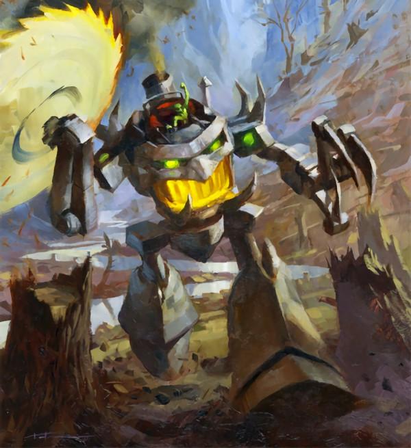 酒館戰棋原畫第四期&mdash;被遺忘的機械