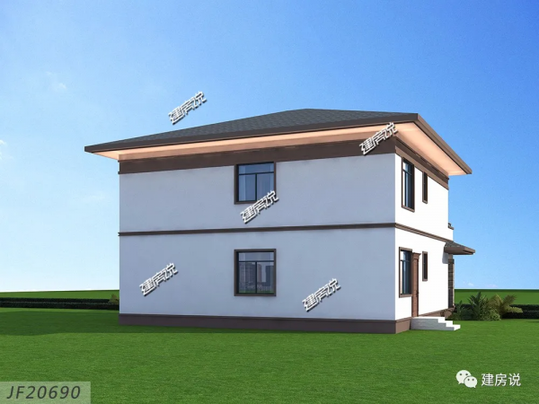 二層新中式別墅，低調典雅的外觀，經典耐看，50年都不過時