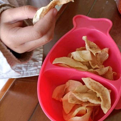 好吃到舔盤的蘋果乾（空氣炸鍋版），吃一次就上癮