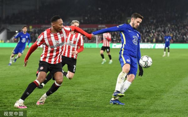 「圖」聯賽盃-飛翼造烏龍若日尼奧點射 切爾西2-0勝 「圖」聯賽盃-飛翼造烏龍若日尼奧點射 切爾西2-0勝