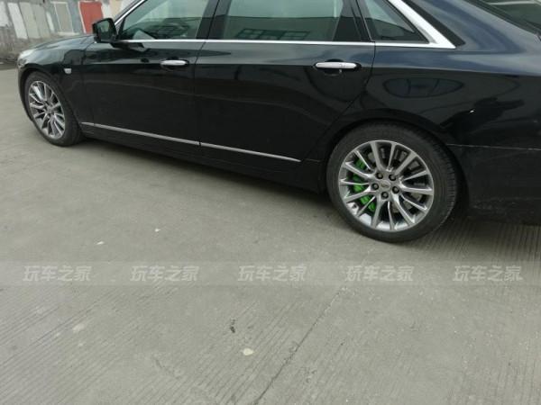 凱迪拉克CT6改裝前後剎車 升級19寸輪轂 凱迪拉克CT6改裝前後剎車 升級19寸輪轂