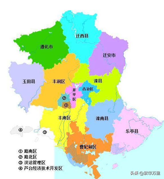 河北省的區劃調整，11個地級市之一，唐山市為何有14個區縣？