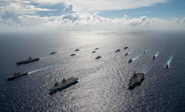 6國4航母艦隊為臺撐腰?臺“防長”:大陸2025年具備全面攻臺能力 6國4航母艦隊為臺撐腰?臺“防長”:大陸2025年具備全面攻臺能力