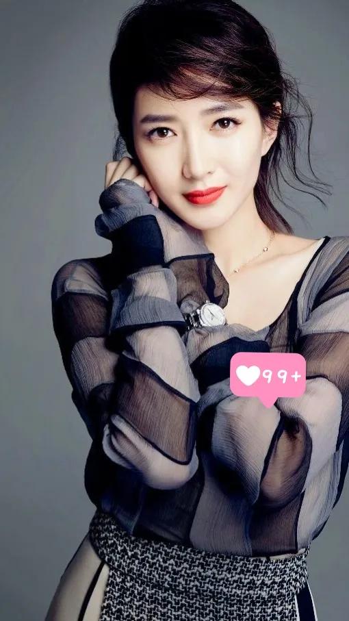 江疏影美麗，三妮漂亮