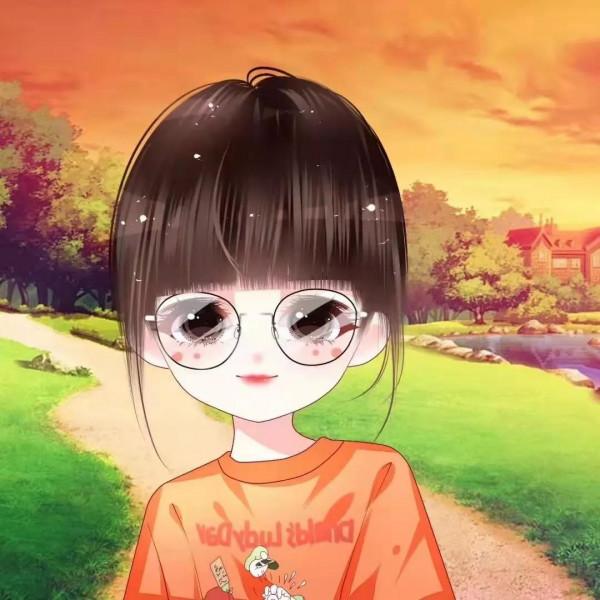 少女心爆棚的卡通漫畫頭像 治癒系小女生
