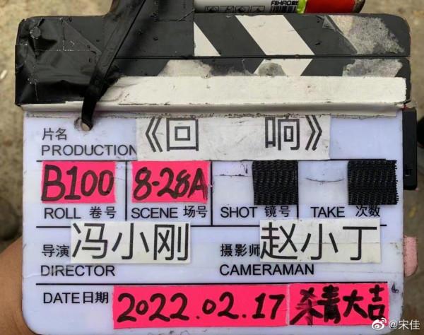 馮小剛新劇《迴響》殺青，主演宋佳曬殺青照