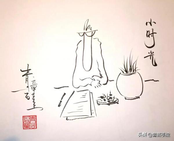 這個畫風，也是獨樹一幟了