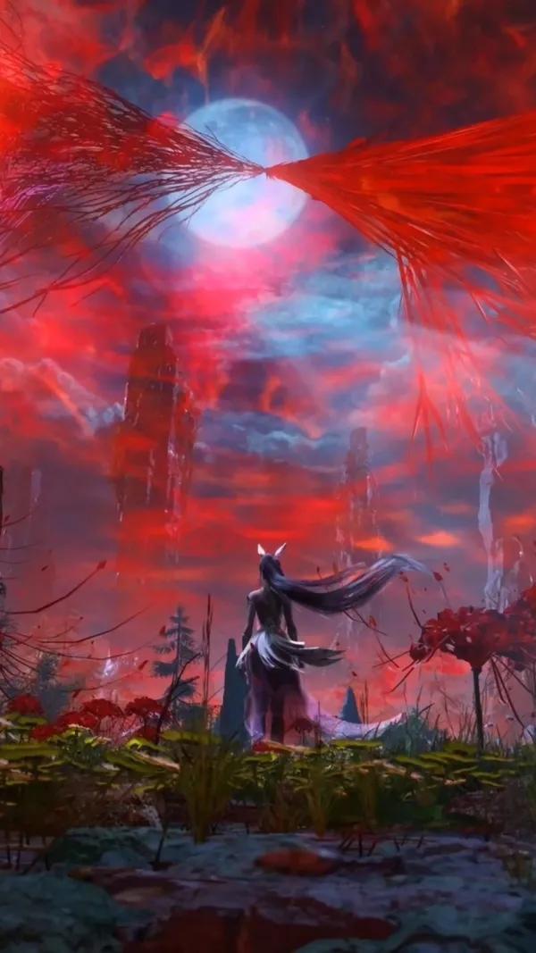 給大家分享幾張斗羅大陸桌布，超級美！比比東，小舞大長腿