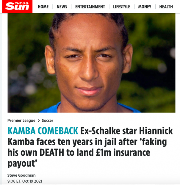 狗血！7冠王后衛30歲英年早逝 兩年後現身求救：將被判入獄10年