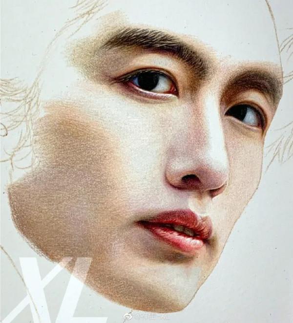 清華美院男神，被稱彩鉛界“冷軍”！他筆下的美少女令人牽魂夢繞