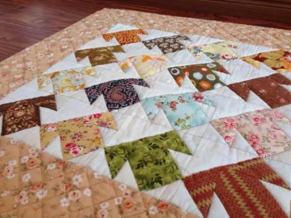 簡單漂亮的方格拼布被子,新手小白也能輕鬆學會,你不試試嗎? 簡單漂亮的方格拼布被子,新手小白也能輕鬆學會,你不試試嗎?