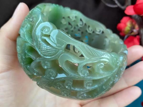 小家碧玉姊妹花：和田玉晴水料和煙紫料