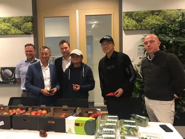 馬雲先生和虞鋒先生到訪荷蘭