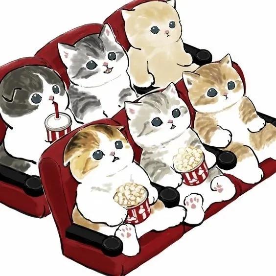 治癒系萌貓頭像第三波，日系清新可愛風