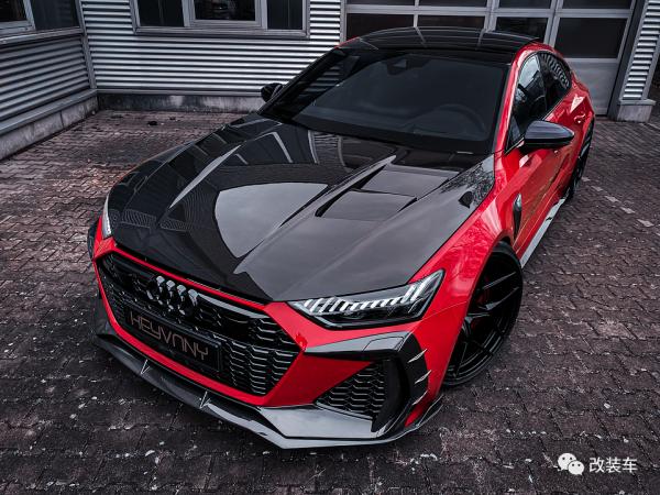 花100萬打造735馬力的奧迪RS7，3秒破百的碳纖維猛獸你們愛了嗎？