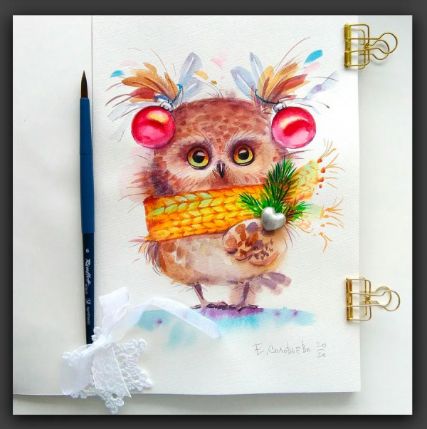 藝術|清新的色彩與可愛的形象,這組水彩畫太美了 藝術|清新的色彩與可愛的形象,這組水彩畫太美了