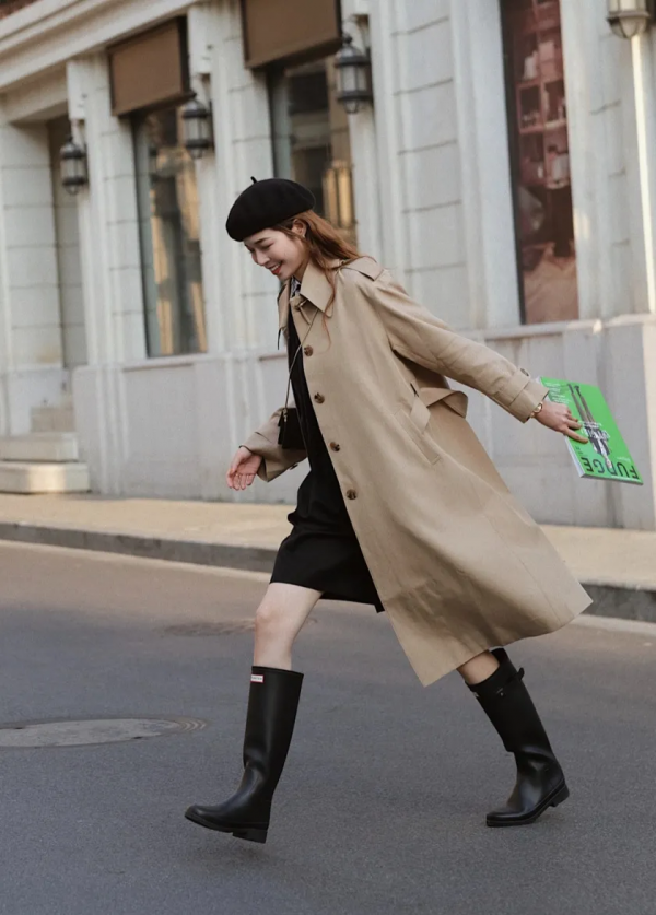 厚外套+裙子、毛衣+闊腿褲，秋冬這樣穿巨好看！洋氣爆了