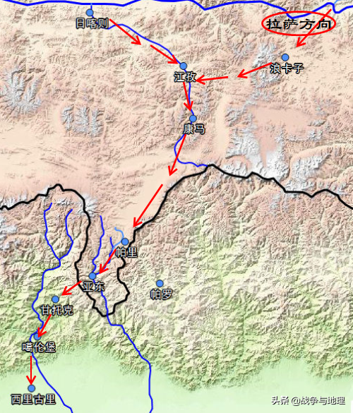 亞東-帕裡，印度入藏的咽喉