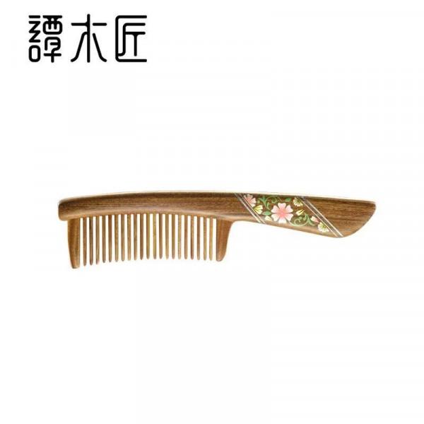 譚木匠 禮盒鑲齒梳花漫L 禮盒鑲齒梳花漫L開搶啦