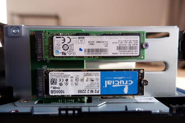 組一個NVME固態硬碟為核心的NAS-威聯通TS264C開箱與使用