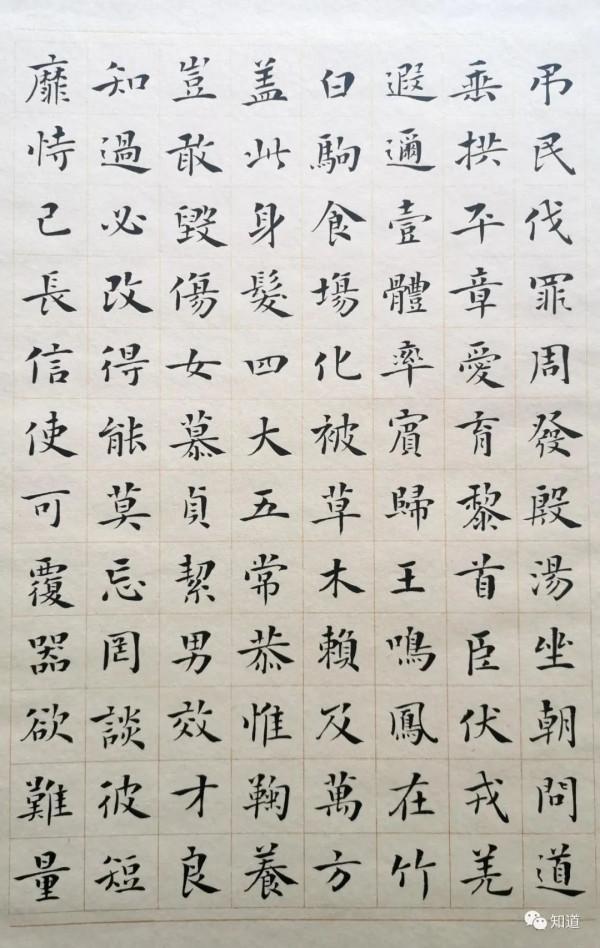 《千字文》是不重複的一千個漢字撰寫的嗎？