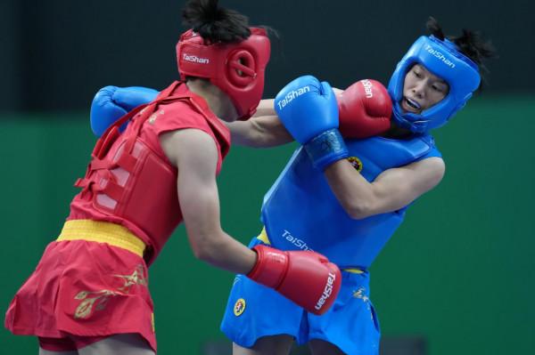 武術散打——女子團體1/8決賽賽況