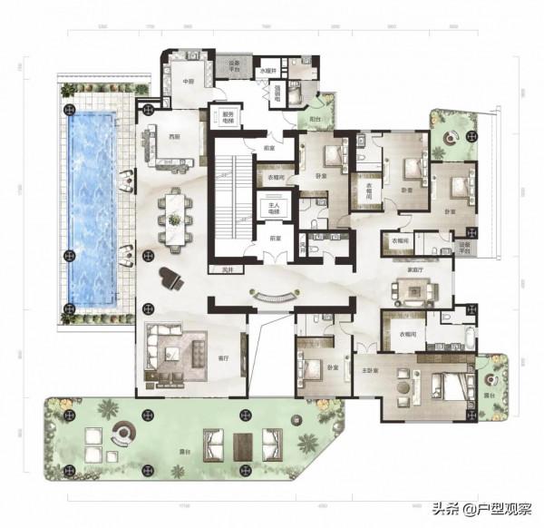 三個扛鼎奢華的700平米級別大平層,歎為觀止的殿堂頂級體驗 三個扛鼎奢華的700平米級別大平層,歎為觀止的殿堂頂級體驗