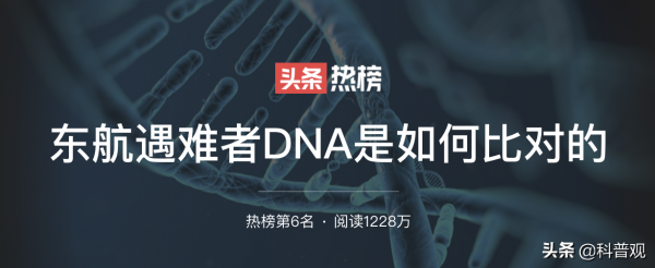 東航遇難者DNA對比完成，132人身份確認！僅憑遺骸如何確認身份？