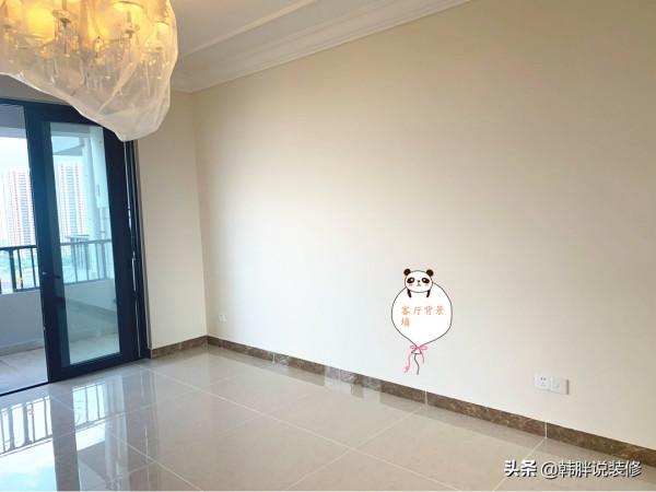 曬曬90㎡恆大精裝房，牆面不造型天花板只做石膏線，簡約又清爽