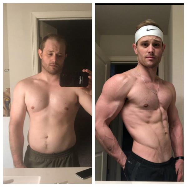 外國大叔模樣變帥氣小夥,看了這波健身前後對比照,有動力運動了 外國大叔模樣變帥氣小夥,看了這波健身前後對比照,有動力運動了