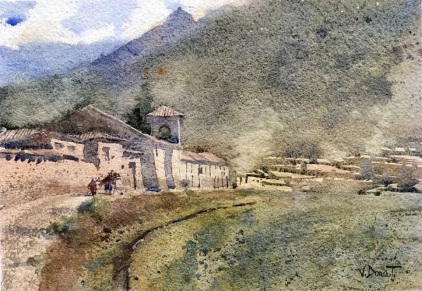 南美建築師的水彩作品