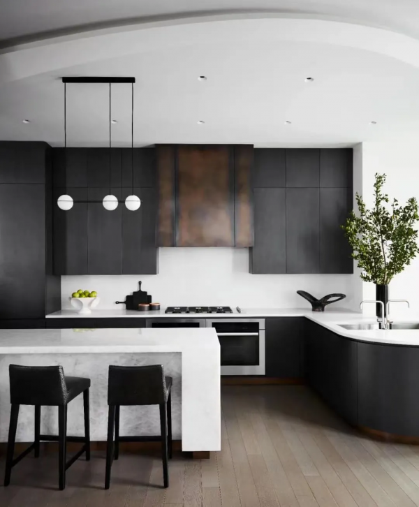 廚房凹造型無需太費力，圓潤一點就挺好