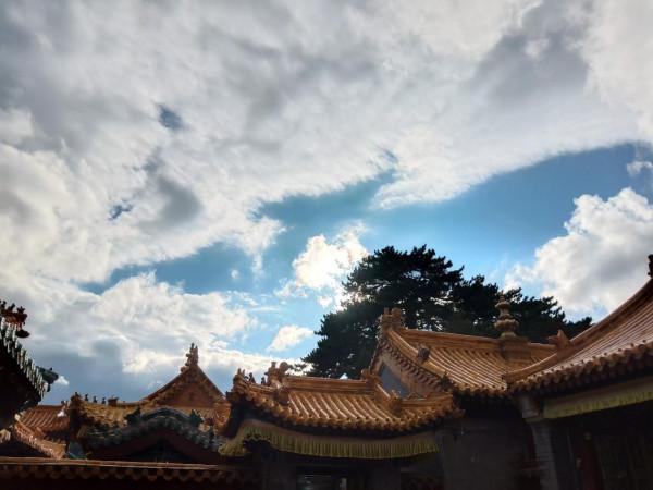 五臺山小遊一一菩薩頂 五臺山小遊一一菩薩頂