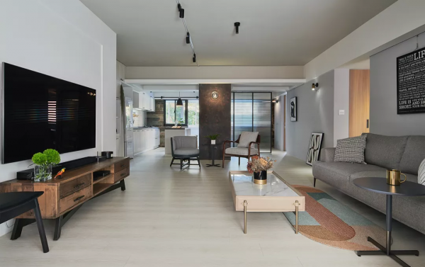 109㎡新家拒絕豪裝,簡約不簡單品味不俗 109㎡新家拒絕豪裝,簡約不簡單品味不俗