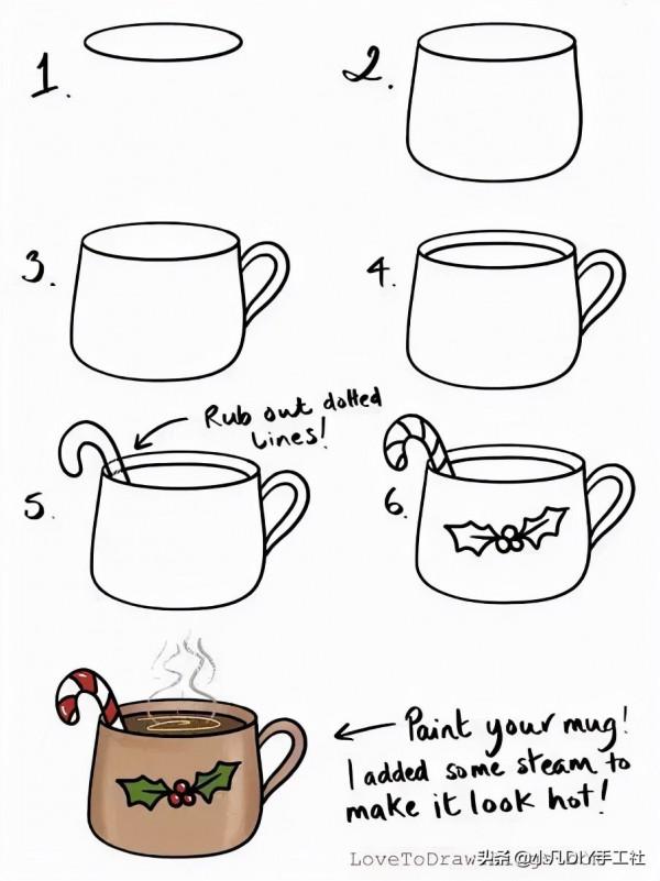 簡單好看的冬季簡筆畫